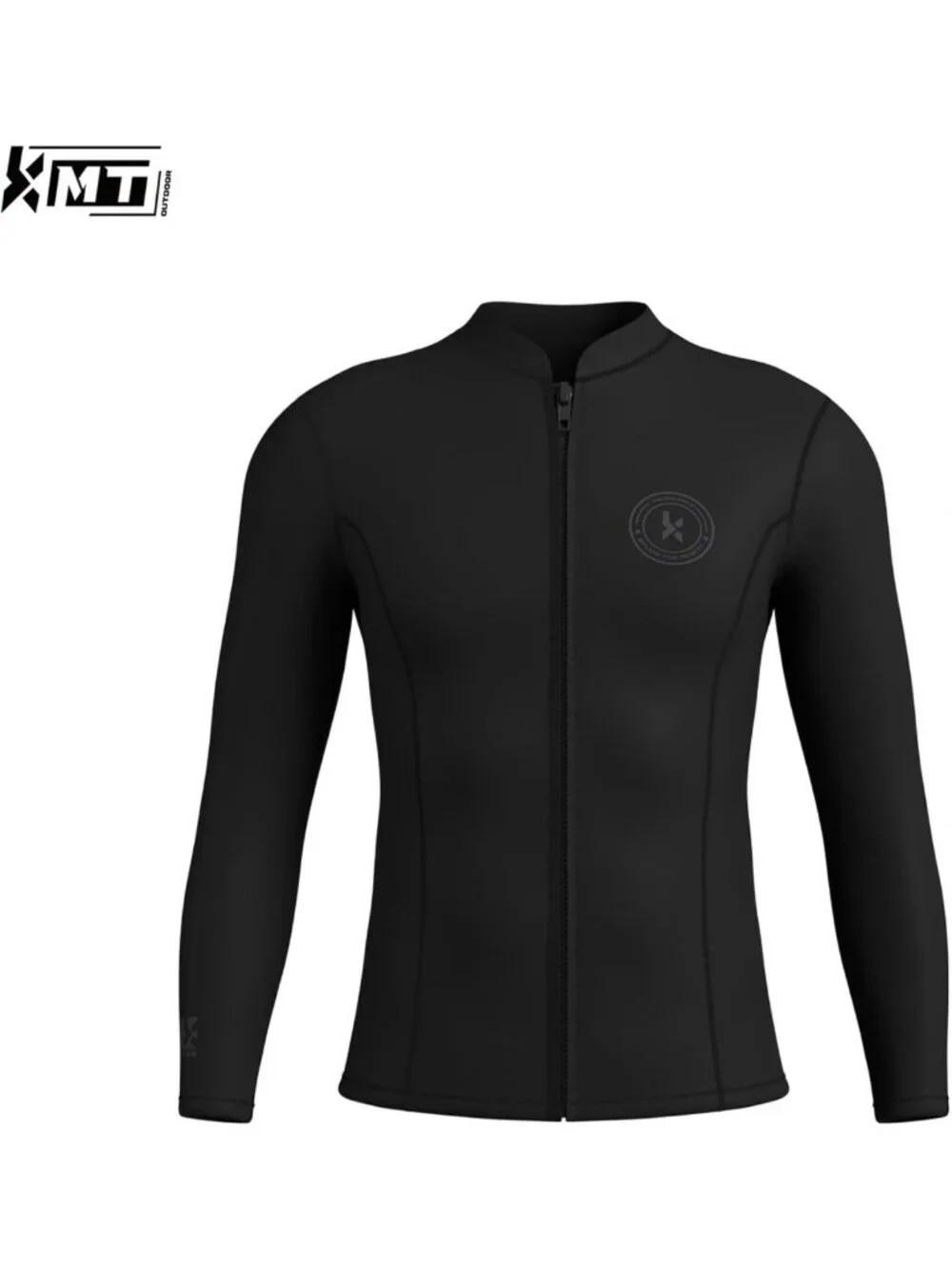Men's 2.5mm Wetsuit Jacket - Neoprene Surf Top for Diving, Swimming & Water